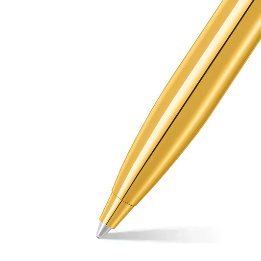 Sheaffer 100 9372 Bolígrafo en PVD Dorado Brillante con Acabados PVD Dorados