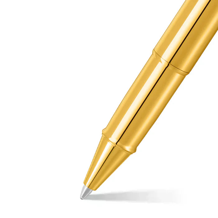 Sheaffer 100 9372 Pluma Rollerball en PVD Dorado Brillante con Acabados PVD Dorados