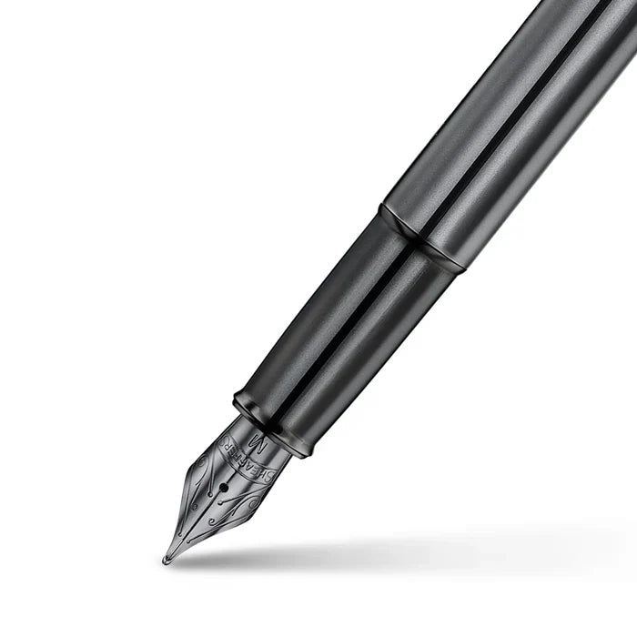 Sheaffer 100 9375 Ionic Pluma Fuente en Gris Gunmetal con Acabados PVD Brillantes