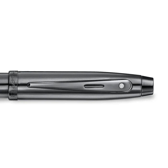 Sheaffer 100 9375 Ionic Pluma Fuente en Gris Gunmetal con Acabados PVD Brillantes