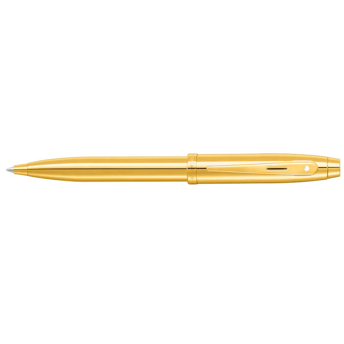 Sheaffer 100 9372 Bolígrafo en PVD Dorado Brillante con Acabados PVD Dorados