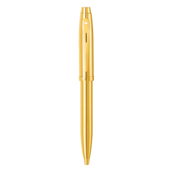 Sheaffer 100 9372 Bolígrafo en PVD Dorado Brillante con Acabados PVD Dorados