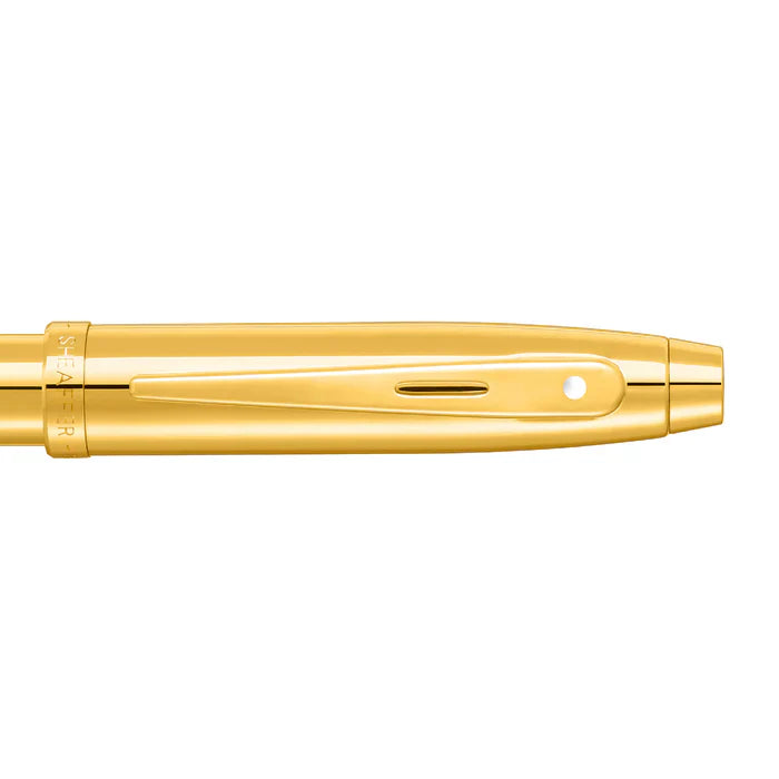 Sheaffer 100 9372 Bolígrafo en PVD Dorado Brillante con Acabados PVD Dorados