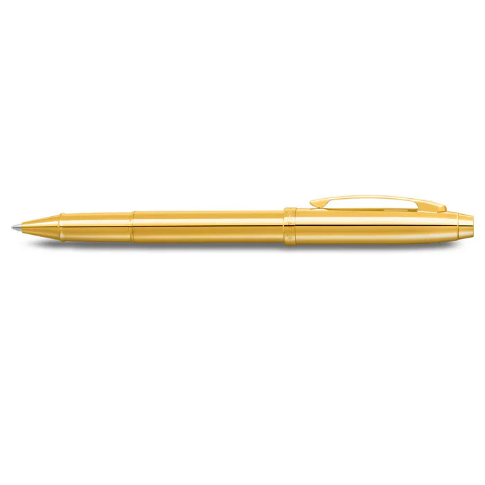 Sheaffer 100 9372 Pluma Rollerball en PVD Dorado Brillante con Acabados PVD Dorados