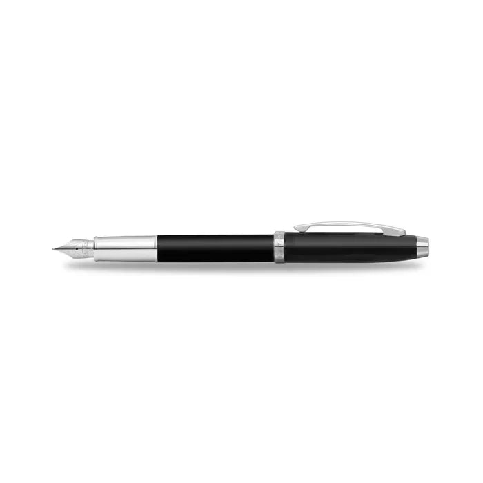 Sheaffer 100 Pluma Fuente en Laca Negra Brillante
