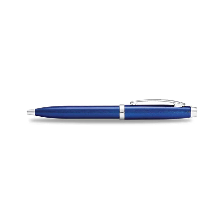 Sheaffer 100 Bolígrafo en Azul Brillante con Acabados en Cromo