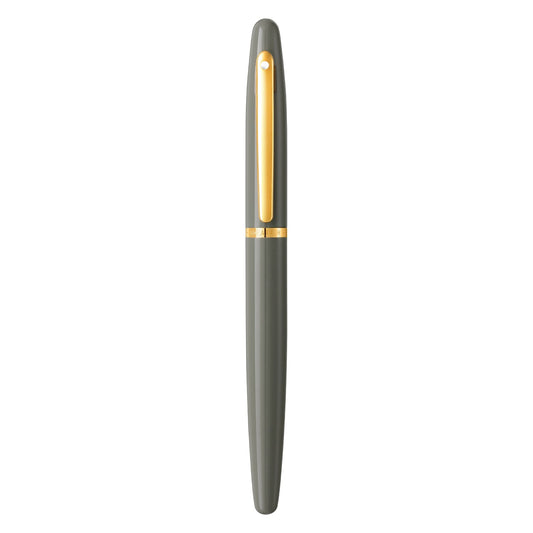Sheaffer VFM 9427 Pluma Fuente en Gris Claro con Acabados en Oro