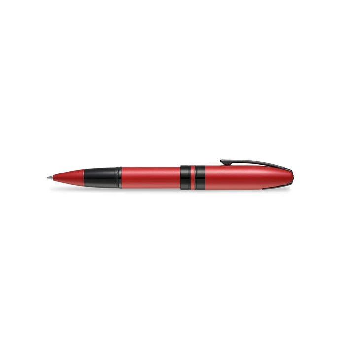 Sheaffer Icon E9111 Pluma Rollerball en Rojo Metálico con Acabados PVD en Negro
