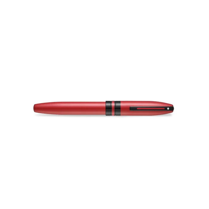 Sheaffer Icon E9111 Pluma Rollerball en Rojo Metálico con Acabados PVD en Negro