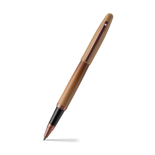 Sheaffer VFM 9428 Coffee Edition Pluma Rollerball en Café Mate con Acabados PVD Café Re