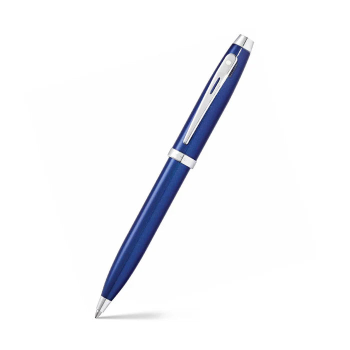 Sheaffer 100 Bolígrafo en Azul Brillante con Acabados en Cromo