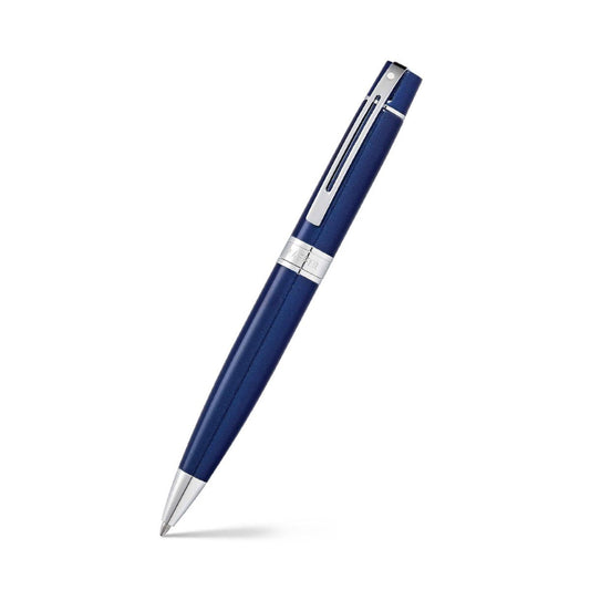 Sheaffer 300 Bolígrafo 9341 en Azul Brillante con Acabados en Cromo
