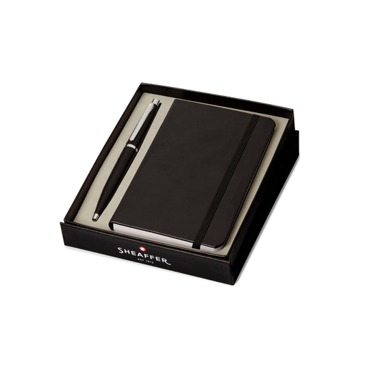 Set Sheaffer® VFM 9405 Bolígrafo Negro Mate con Cuaderno A6