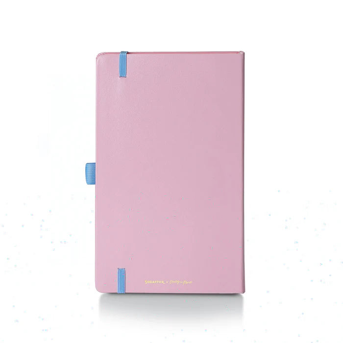 Sheaffer Emily in Paris Cuaderno Mediano en Rosa con Papel Amigable con Tinta de 90 GSM y Torre Eiffel Grabada