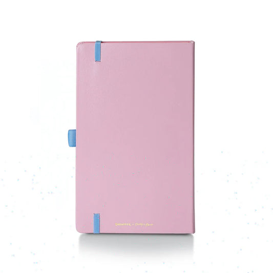 Sheaffer Emily in Paris Cuaderno Mediano en Rosa con Papel Amigable con Tinta de 90 GSM y Torre Eiffel Grabada