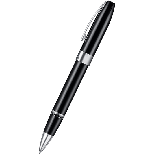 Sheaffer Legacy 9064 Pluma Rollerball en Negro con Acabados en Cromo
