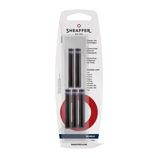 Cartuchos Sheaffer® Azul Negro