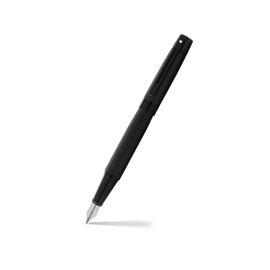 Sheaffer 300 Pluma Fuente 9343 en Negro Mate Laca