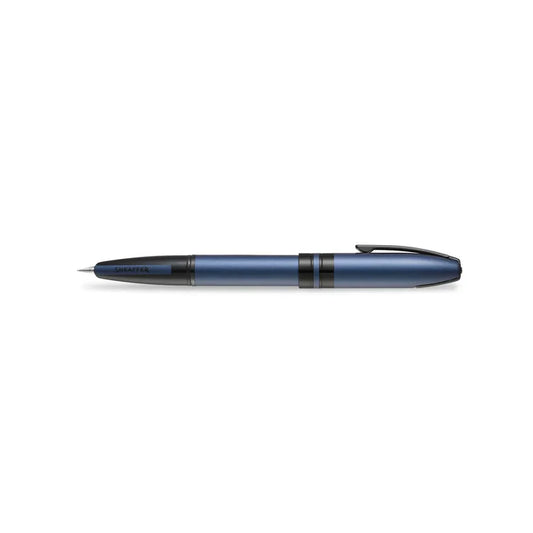 Sheaffer ICON 9110 Pluma Fuente en Azul Metálico con Acabados en Negro Brillante – Punta Media