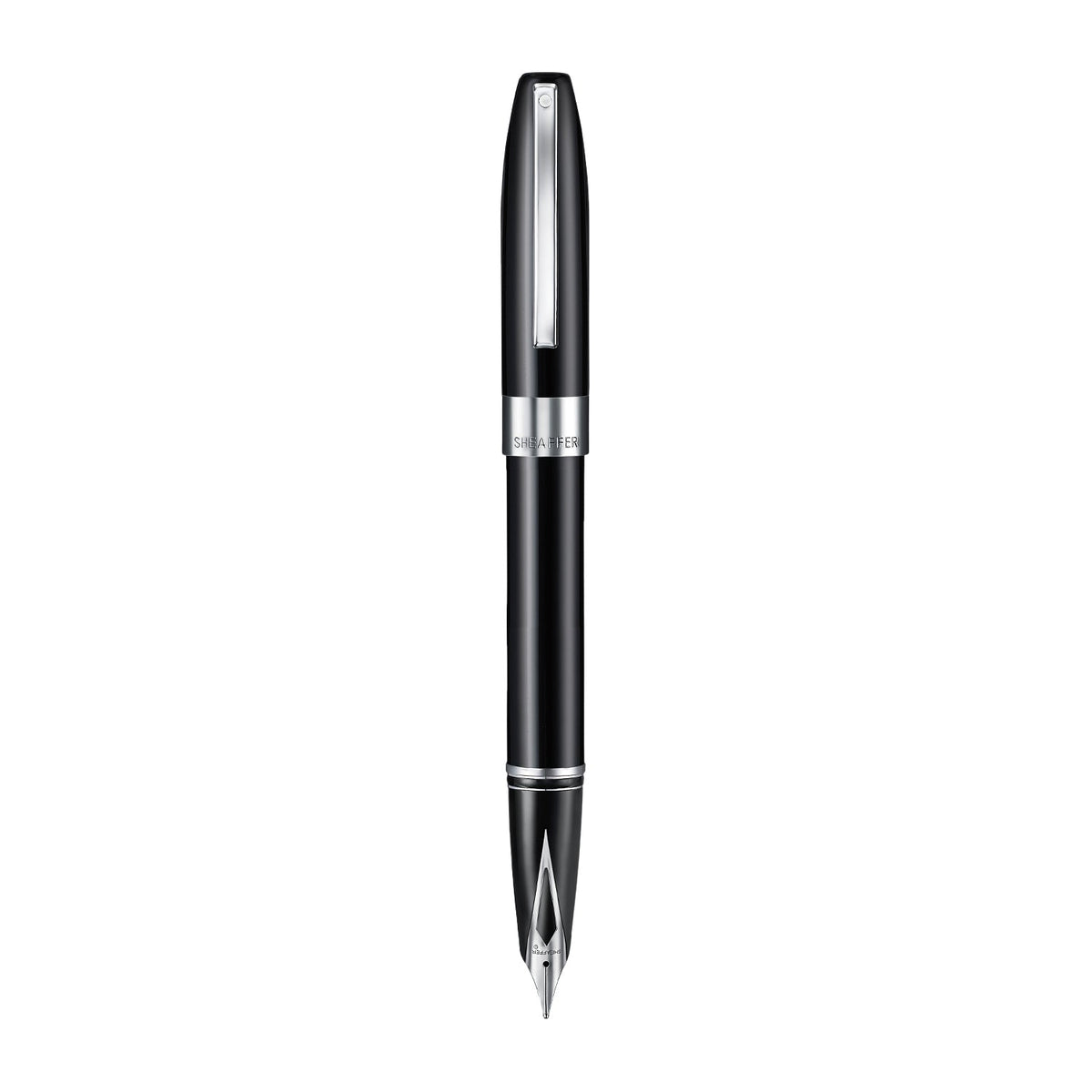 Sheaffer Legacy 9064 Pluma Fuente en Negro con Acabados en Cromo