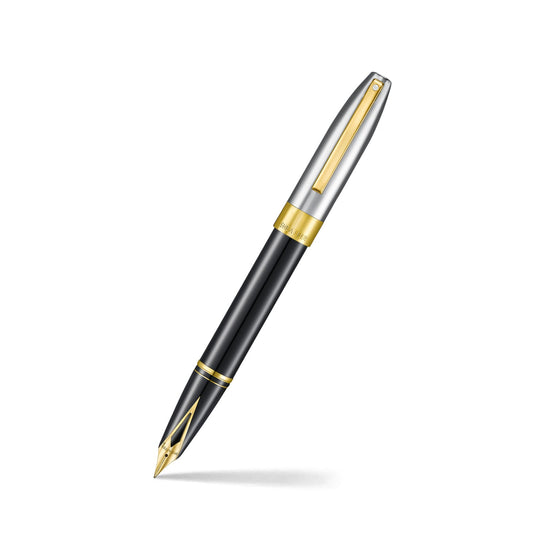 Sheaffer Legacy 9065 Pluma Fuente en Negro Bicolor con Acabados en Oro