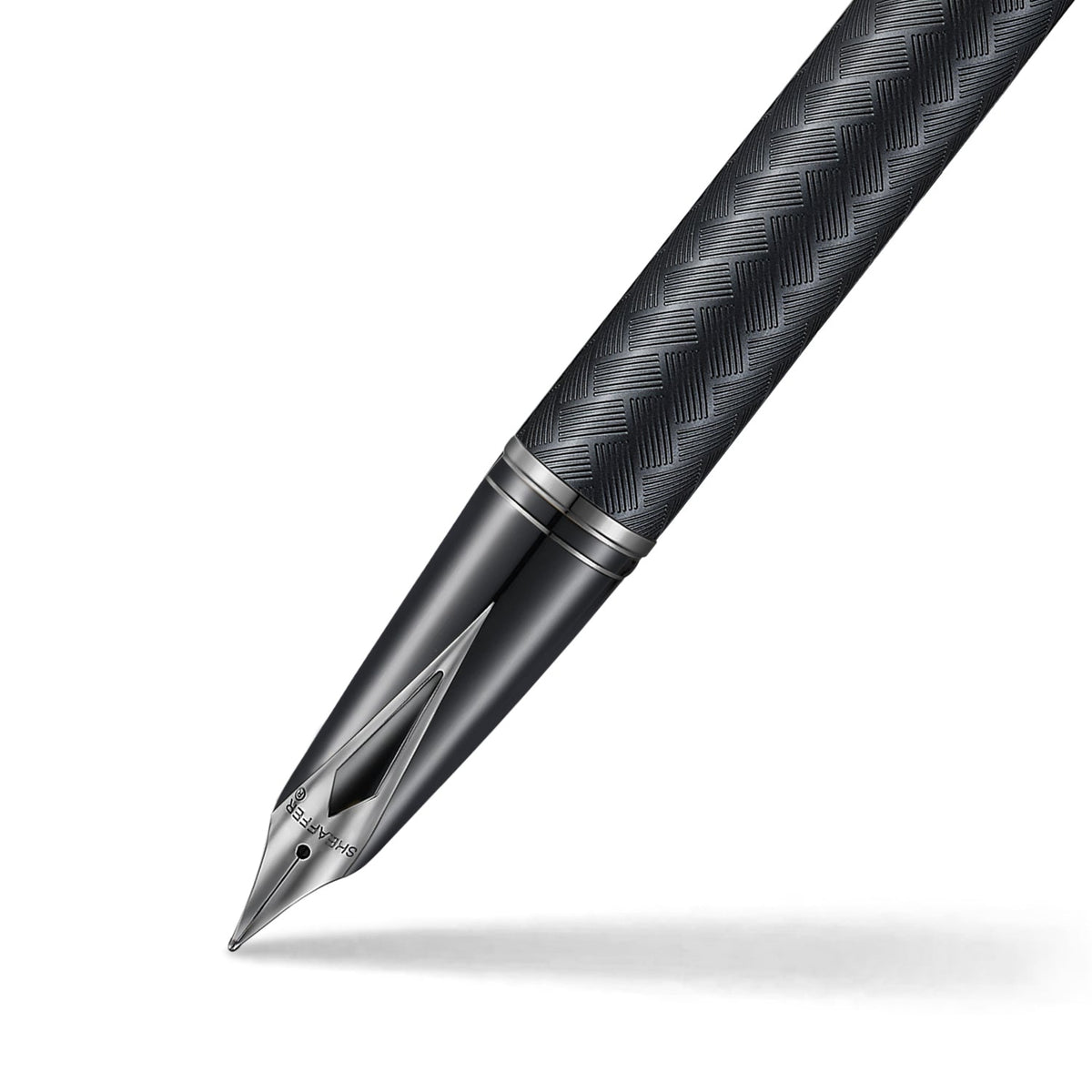 Sheaffer Legacy 9066 Pluma Fuente en Negro Mate Chevron